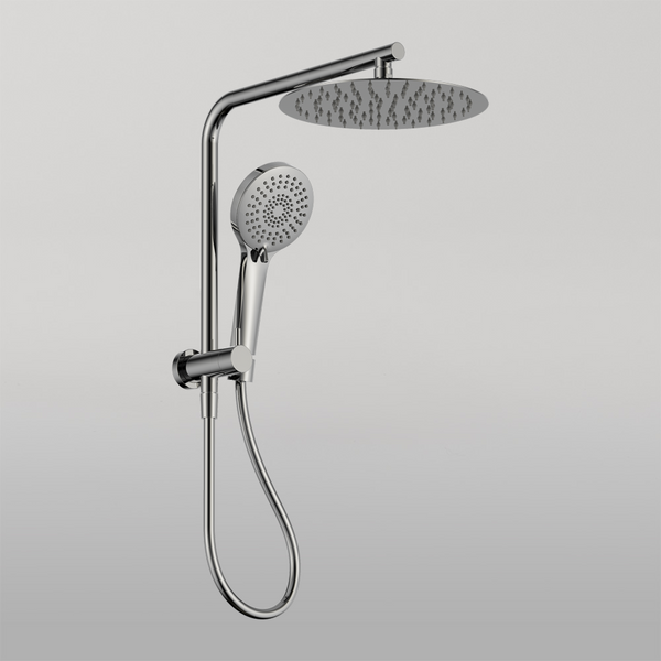 Nero Mecca 2 In 1 Twin Shower Chrome