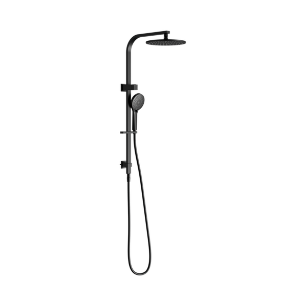 Nero Bianca Twin Shower Matte Black