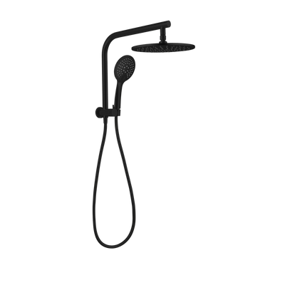 Nero Mecca 2 In 1 Twin Shower Matte Black