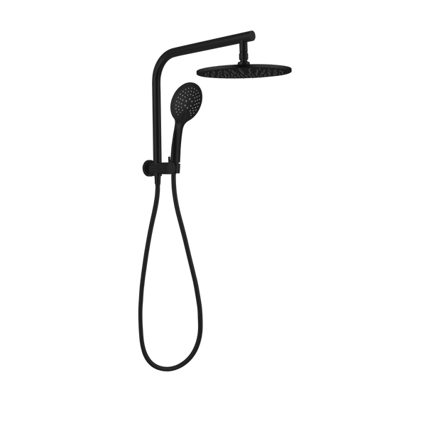 Nero Mecca 2 In 1 Twin Shower Matte Black