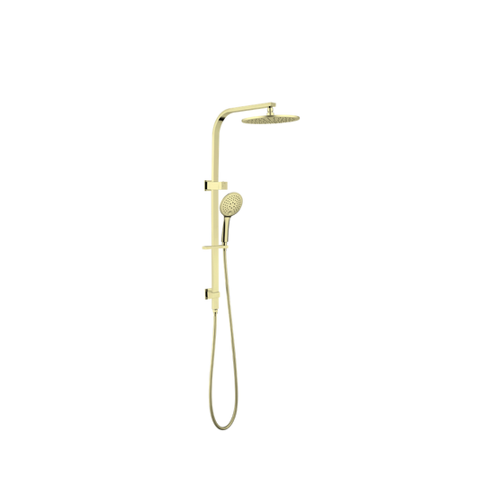 Nero Bianca Twin Shower Brushed Gold