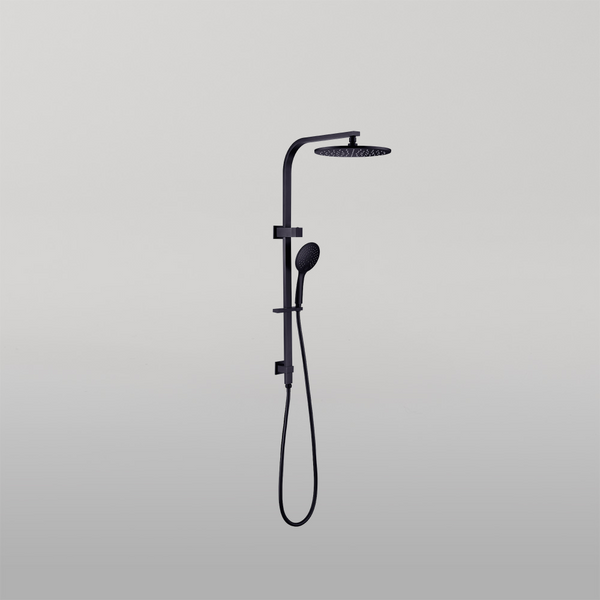 Nero Bianca Twin Shower Matte Black