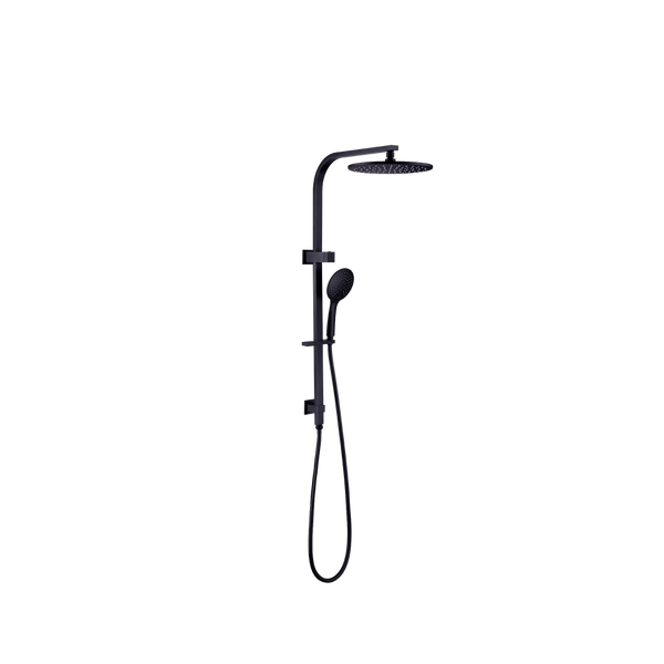 Nero Bianca Twin Shower Matte Black