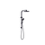 Nero Bianca Twin Shower Matte Black