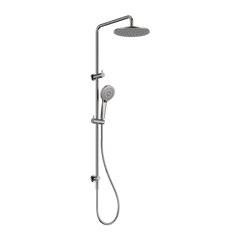 Nero Round Twin Shower Chrome