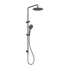 Nero Round Twin Shower Gunmetal