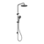 Nero Round Twin Shower Gunmetal