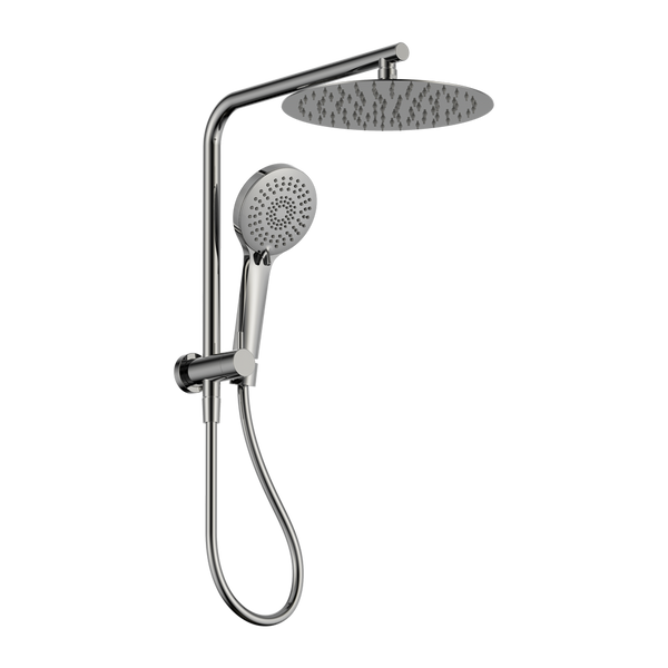 Nero Mecca 2 In 1 Twin Shower Chrome
