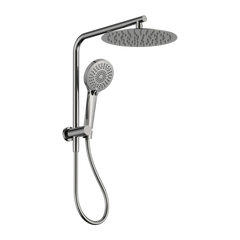 Nero Mecca 2 In 1 Twin Shower Chrome