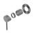 Nero Dolce Shower Mixer (Trim Kit Only) Gunmetal