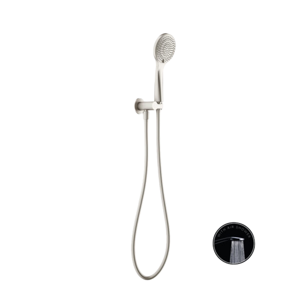 Nero Opal Shower On Bracket With Air Shower Brushed Nickel