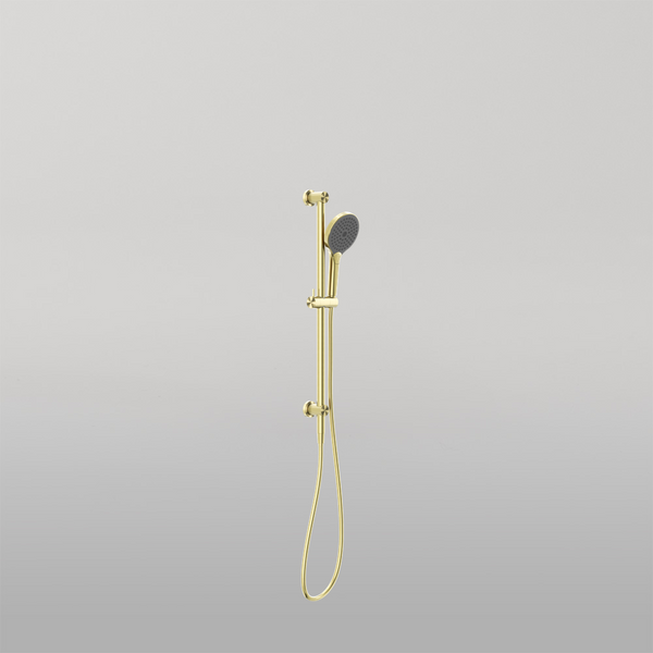 Nero Opal Shower Rail With Air Shower II Brushed Gold