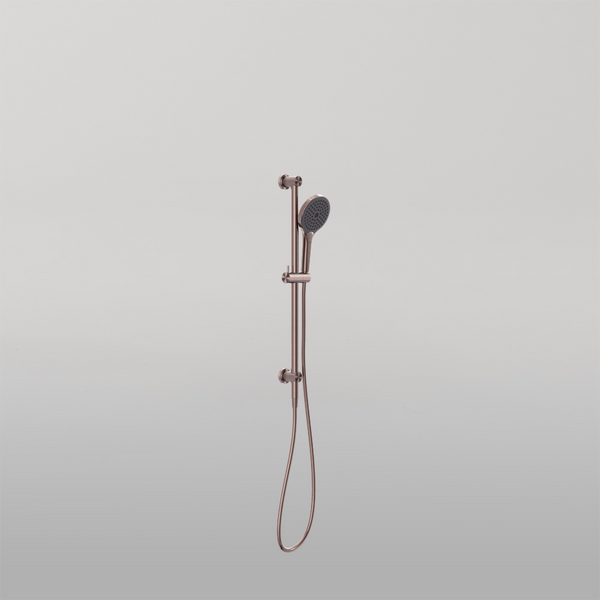 Nero Opal Shower Rail With Air Shower II Brushed Bronze