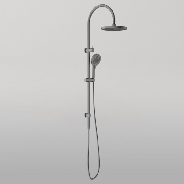 Nero Opal Twin Shower Graphite