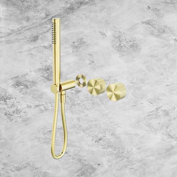 Nero Opal Progressive Shower System Separate Plate (Trim Kit Only) Brushed Gold