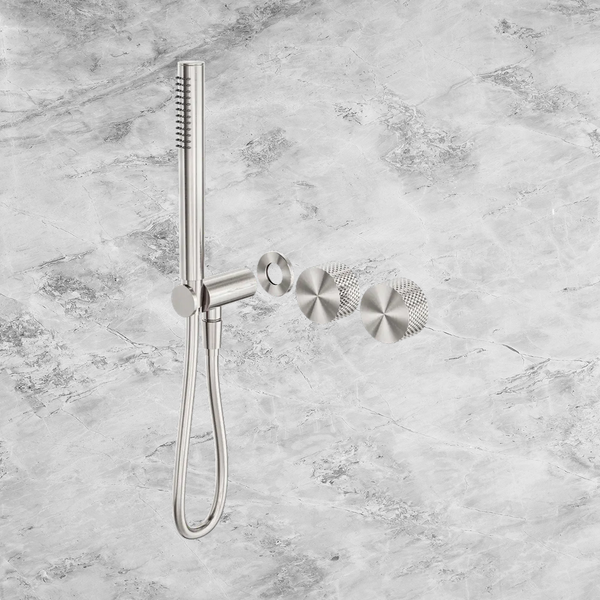 Nero Opal Progressive Shower System Separate Plate (Trim Kit Only) Brushed Nickel