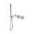 Nero Opal Progressive Shower System Separate Plate (Trim Kit Only) Brushed Nickel