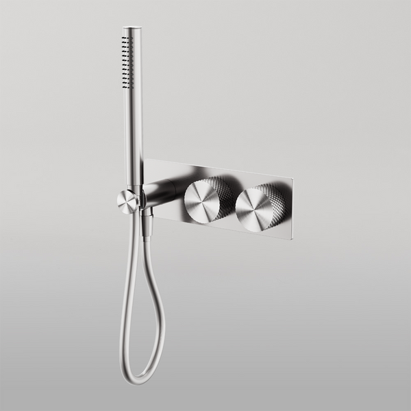 Nero Opal Progressive Shower System Brushed Nickel