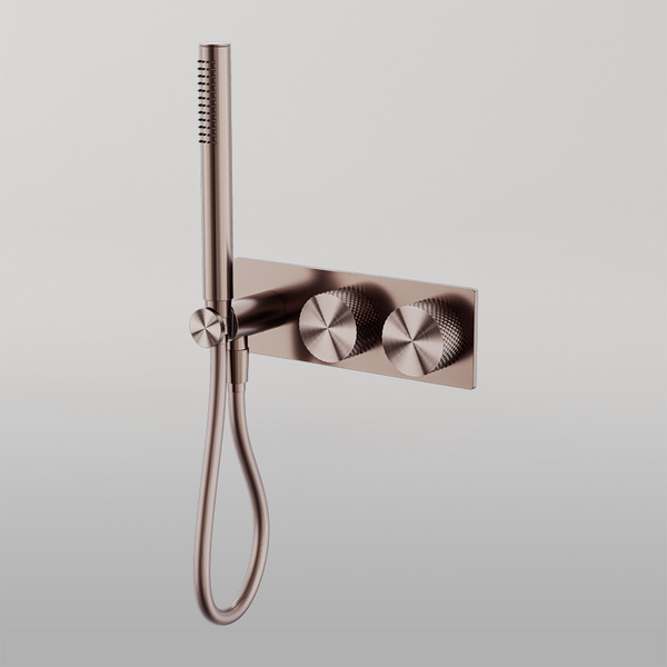 Nero Opal Progressive Shower System Brushed Bronze