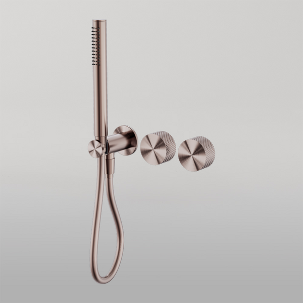 Nero Opal Progressive Shower System Separate Plate Brushed Bronze