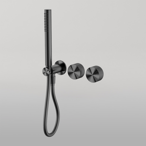 Nero Opal Progressive Shower System Separate Plate Graphite