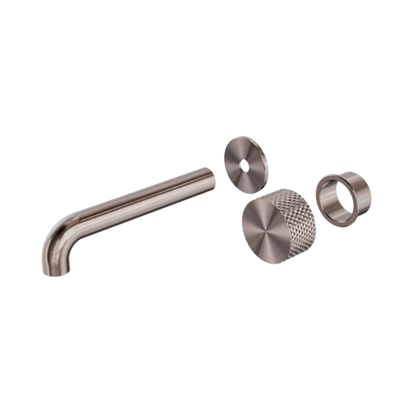 Nero Opal Progressive Wall Basin/Bath Set 260mm (Trim Kit Only) Brushed Bronze