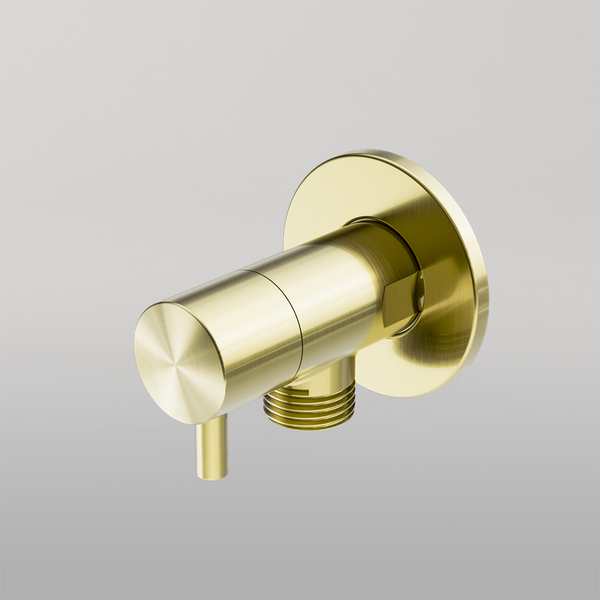Nero Mini Cistern Stop Brushed Gold