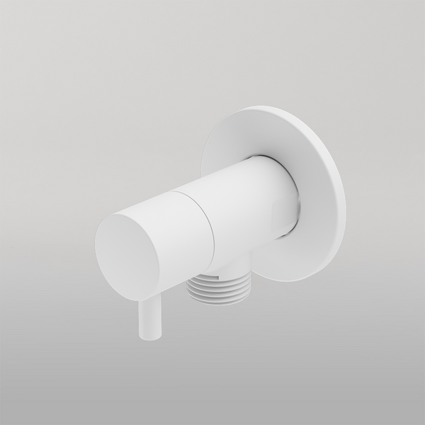 Nero Mini Cistern Stop Matte White