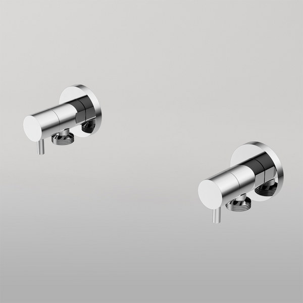 Nero Washing Machine Tap Set Chrome