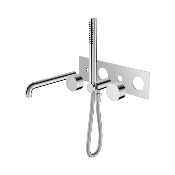 Nero Kara Progressive Shower System with Spout 250mm (Trim Kit Only) Chrome