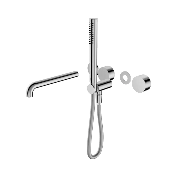 Nero Kara Progressive Shower System Separate Plate with Spout 230mm (Trim Kit Only) Chrome