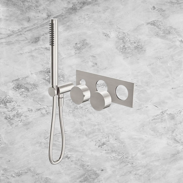 Nero Kara Progressive Shower System (Trim Kit Only) Brushed Nickel