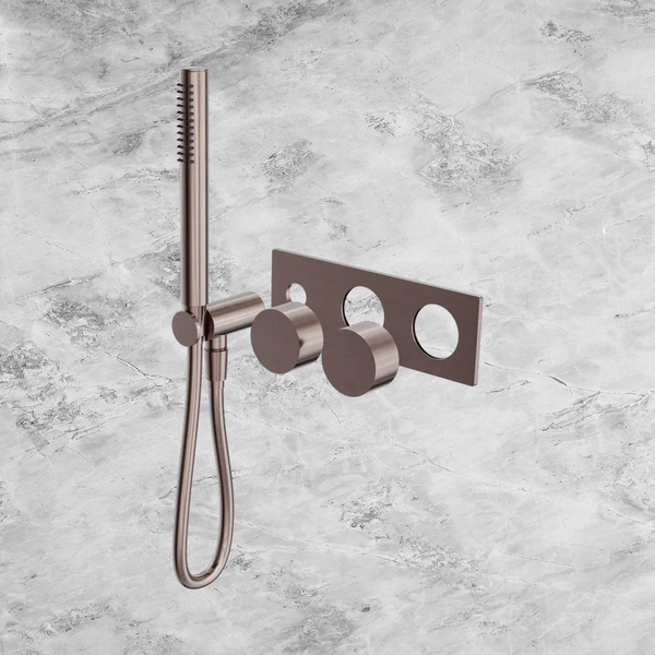 Nero Kara Progressive Shower System (Trim Kit Only) Brushed Bronze
