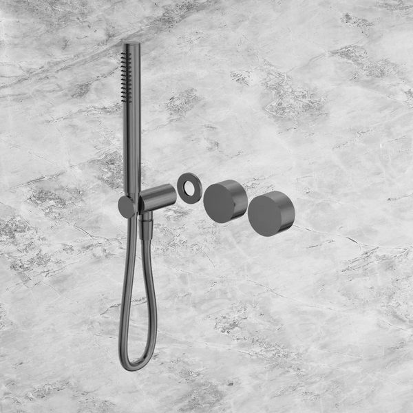 Nero Kara Progressive Shower System Separate Plate (Trim Kit Only) Gunmetal