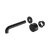 Nero Kara Progressive Wall Basin/Bath Set 120mm (Trim Kit Only) Matte Black
