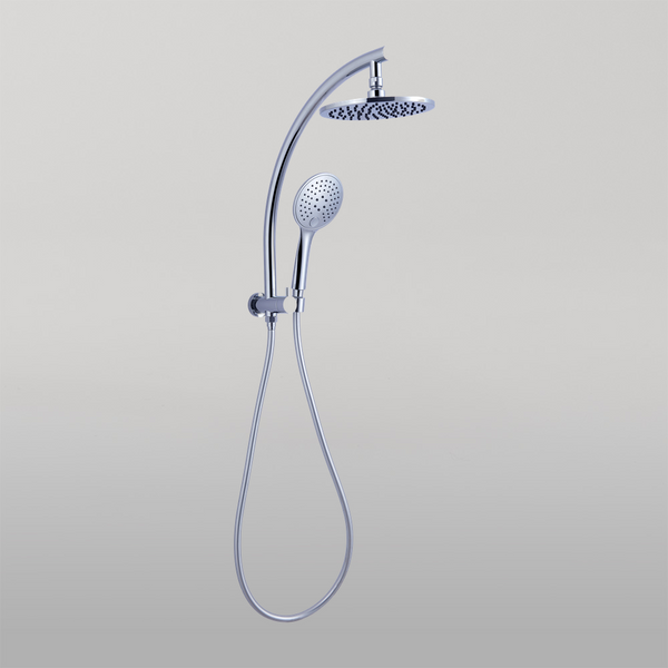 Nero Dolce 2 In 1 Twin Shower Chrome
