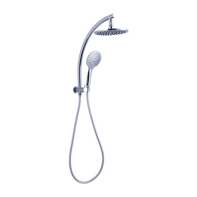 Nero Dolce 2 In 1 Twin Shower Chrome