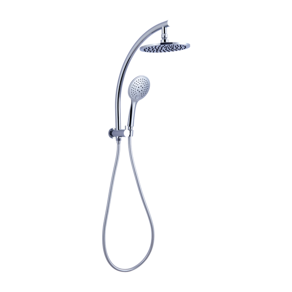 Nero Dolce 2 In 1 Twin Shower Chrome