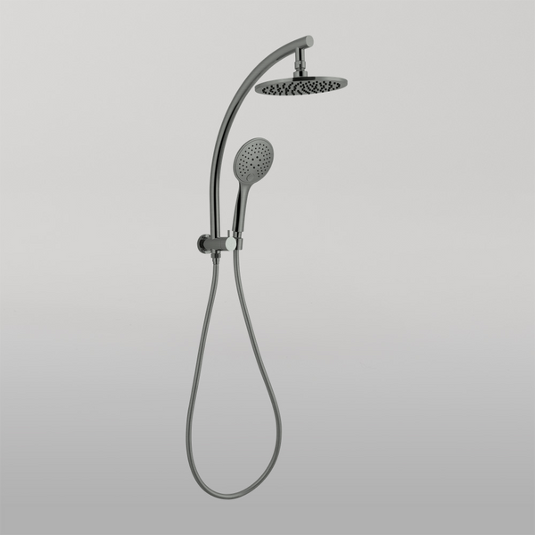 Nero Dolce 2 In 1 Twin Shower Gunmetal