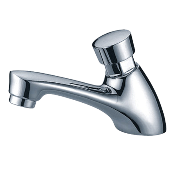 Nero Classic Push Tap Chrome