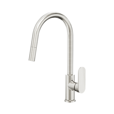 Nero Ecco Pull Out Sink Mixer Brushed Nickel