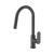 Nero Ecco Pull Out Sink Mixer Gunmetal