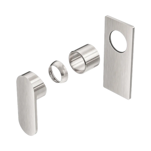 Nero Ecco Shower Mixer (Trim Kit Only) Brushed Nickel