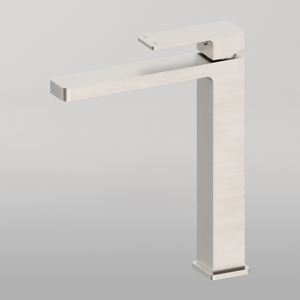 Nero Celia Tall Basin Mixer Brushed Nickel