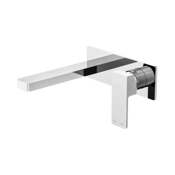 Nero Celia Wall Basin/Bath Mixer Chrome