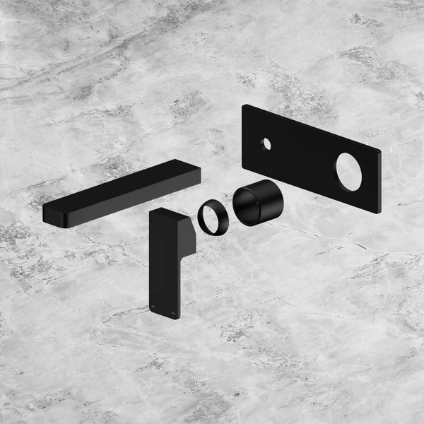 Nero Celia Wall Basin/Bath Mixer (Trim Kit Only) Matte Black
