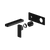 Nero Celia Wall Basin/Bath Mixer (Trim Kit Only) Matte Black