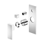 Nero Celia Shower Mixer with Diverter (Trim Kit Only) Chrome