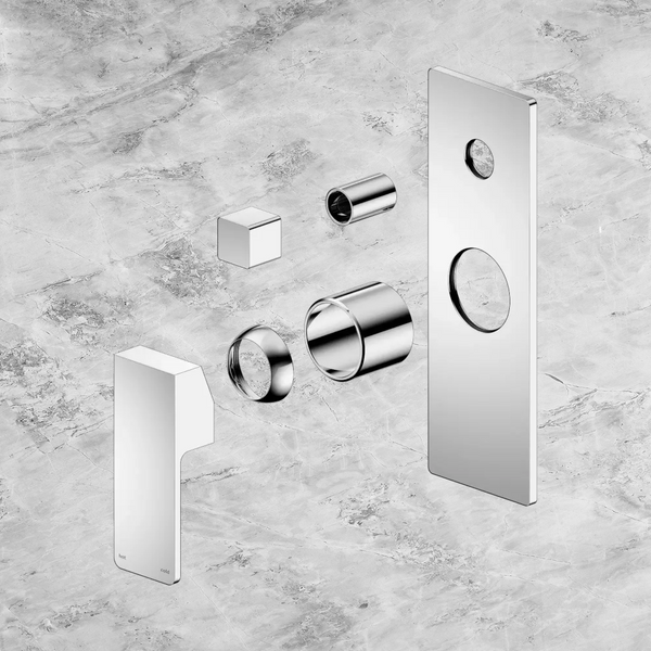 Nero Celia Shower Mixer with Diverter (Trim Kit Only) Chrome
