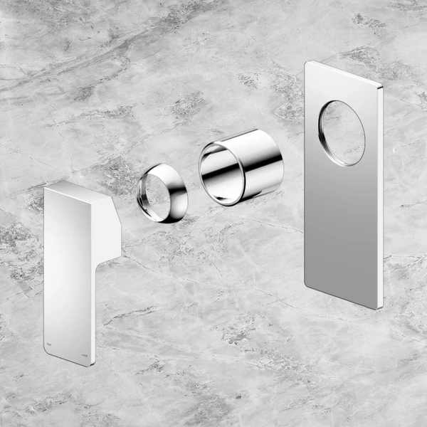 Nero Celia Shower Mixer Rectangular Backplate (Trim Kit Only) Chrome